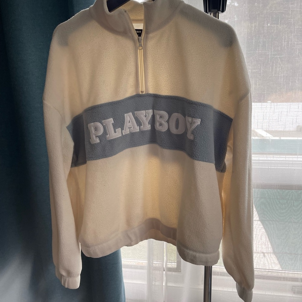 Fleece sweatshirts, Playboy, like new
